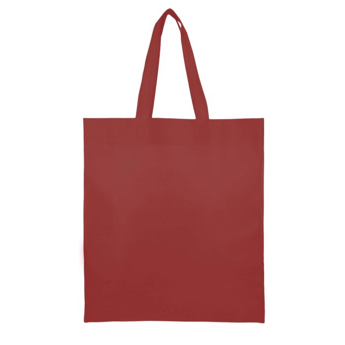 Bolsa ecológica termosellada de 80 gr/m2 con asa. VINO