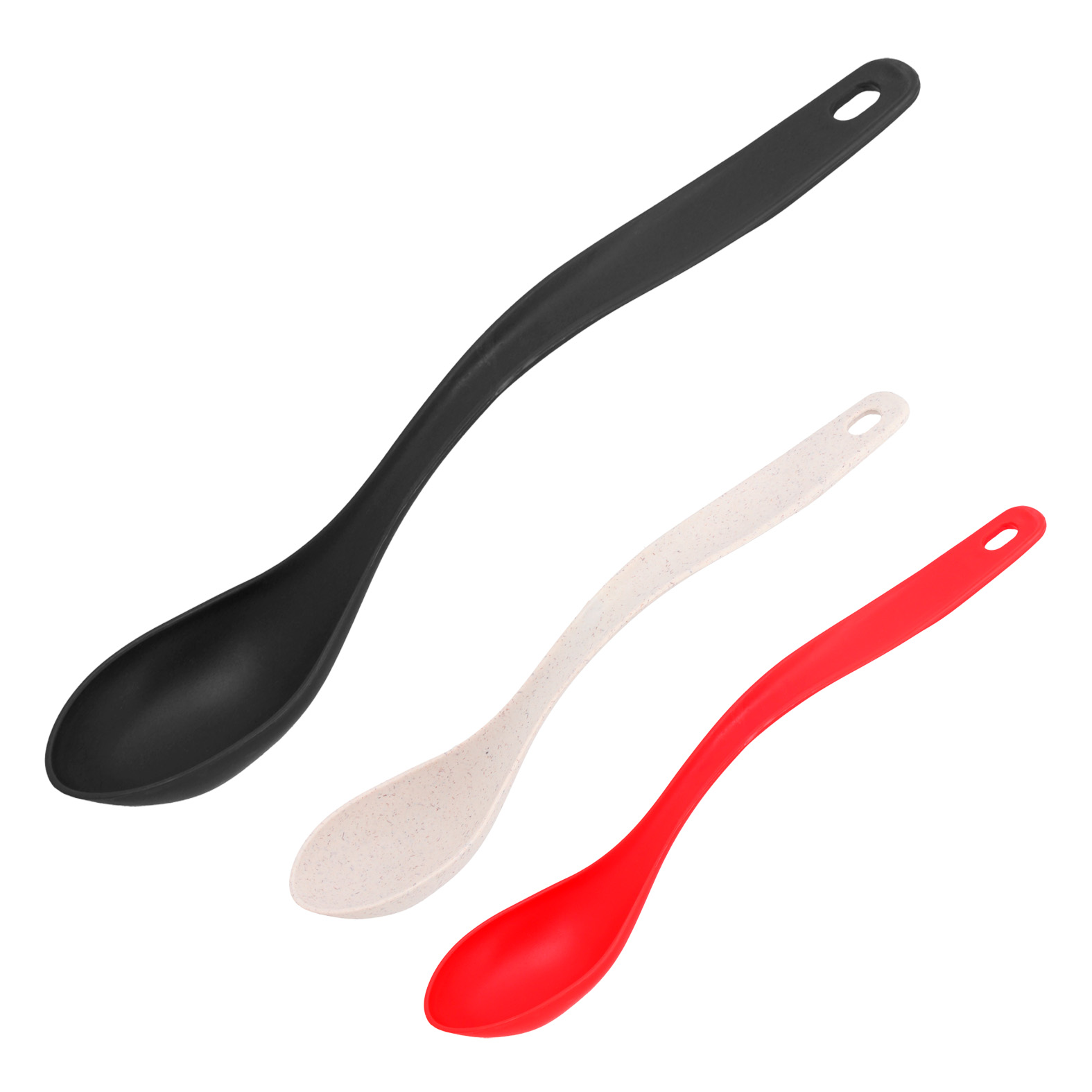 Utensilio de cocina: Cuchara. No daña el antiadherente, fácil de limpiar, no absorbe grasas ni sabores. AGAVE