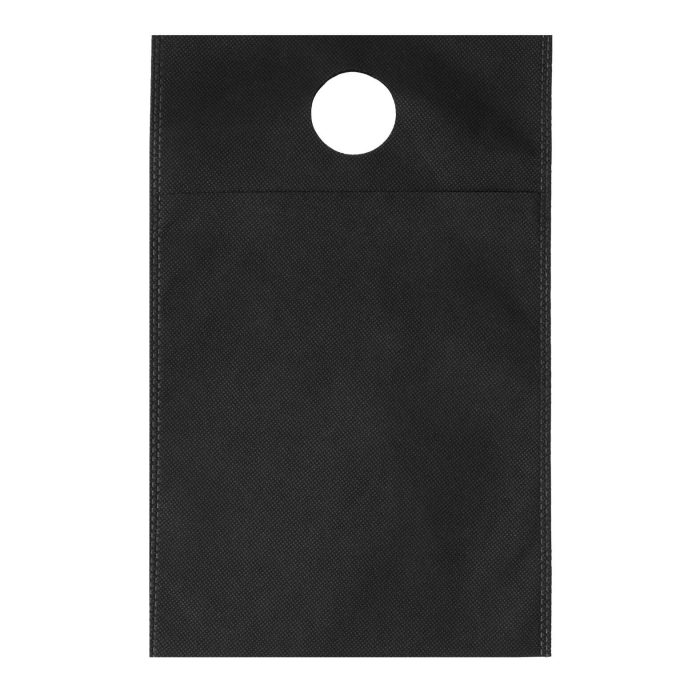 Bolsa ecológica de non woven de 70 gr/m2, termosellada. NEGRO