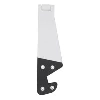 Soporte de plástico y silicón en los bordes para celular. UNICO